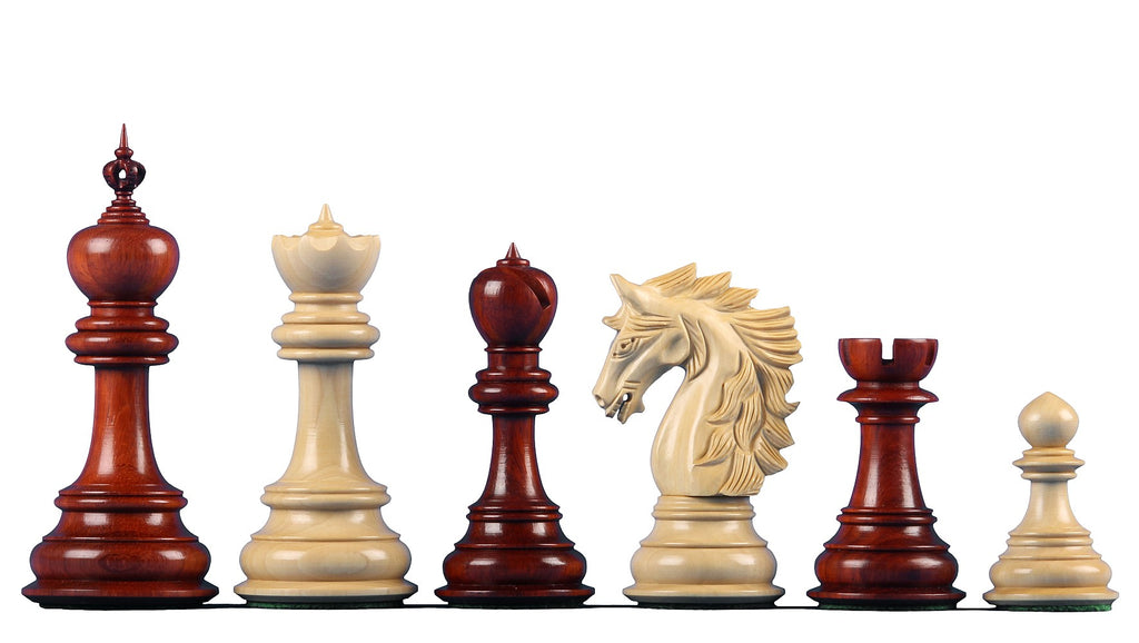 Dubliner Chess Pieces 5" - Montgoy Paduk Premium Tournament Set