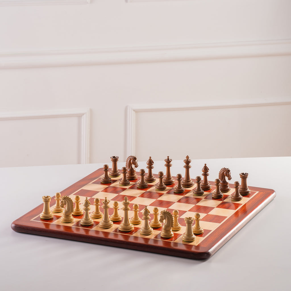Sheikh Chess Pieces 3.75" - Premium Acacia Tournament Set – image 5