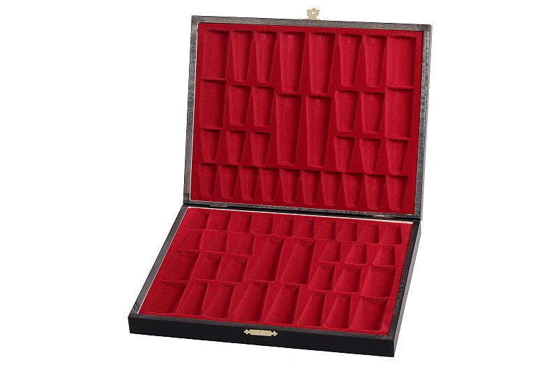 Wooden Chess Box Staunton No. 5 - Luxury Black Storage Case – image 5