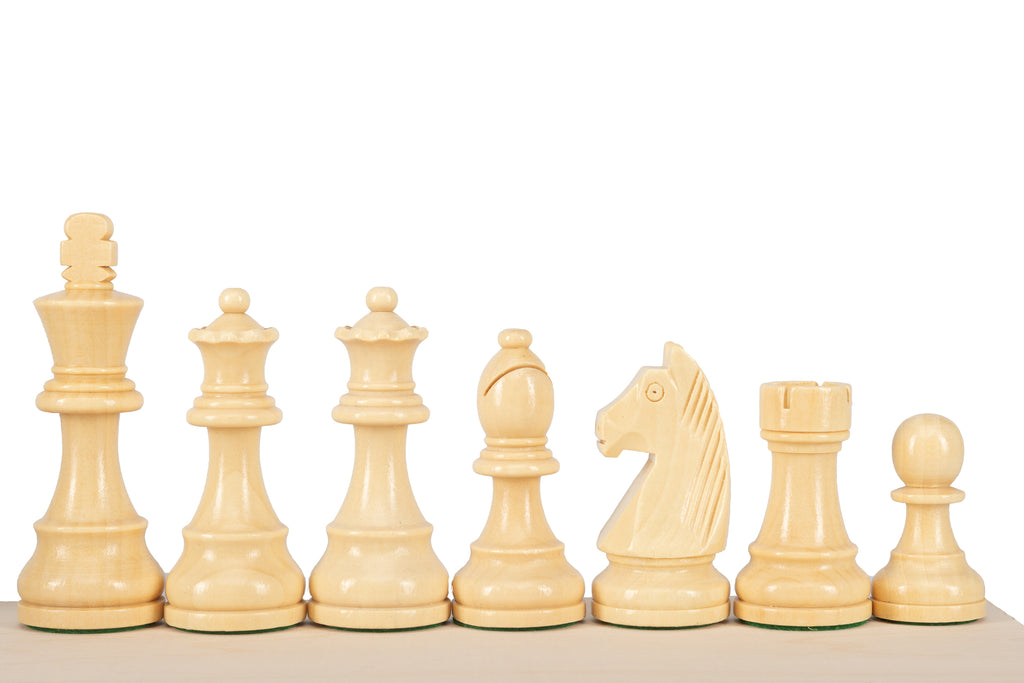 German Staunton No.5+ Chess Pieces — 98 mm King, Metal Weighted – image 5