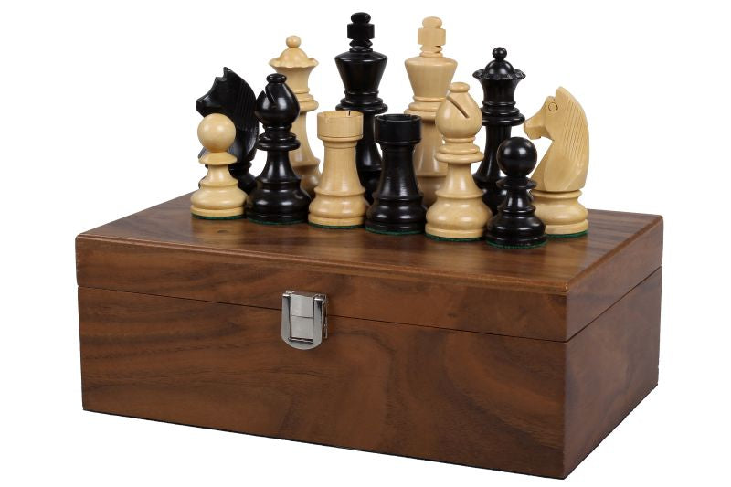 Chess Piece Chest Walnut 24×15×8.5cm – Compact Storage Box – image 3