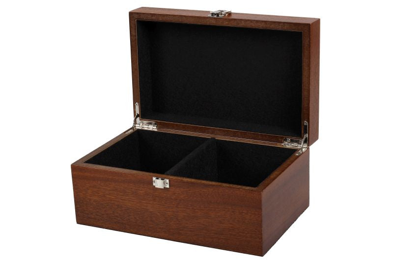 Premium Chess Storage Chest – Sapele Wood Veneer 24x15x11cm Large – image 3