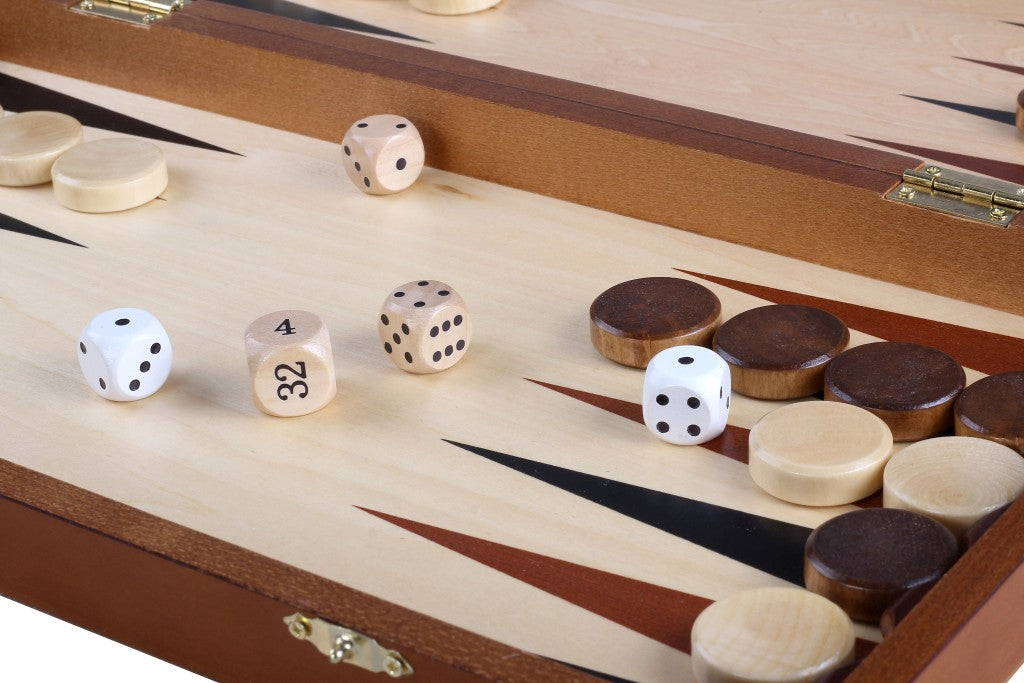 Tournament No.4 Chess 3-in-1 – Chess, Checkers & Backgammon – image 2
