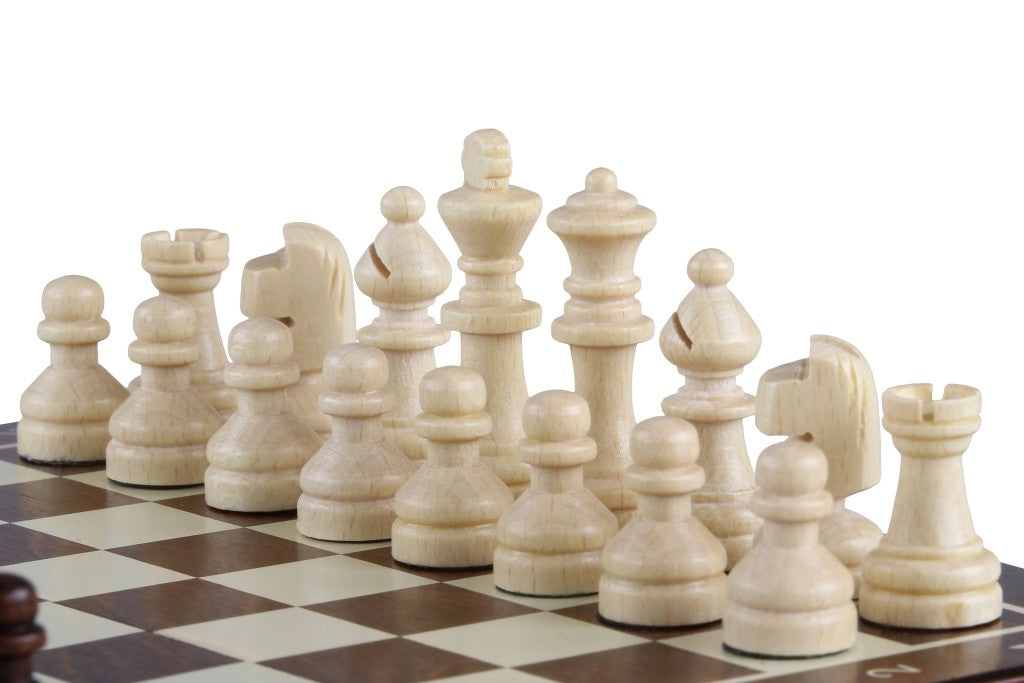 Magnetic Mini Chess Set – Compact Portable Travel Chess with Printed Board – image 3