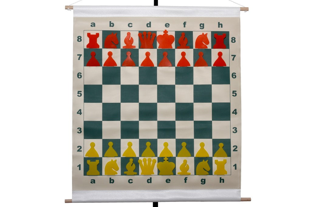 Slotted Roll-Up Demonstration Board 70x70cm – Vinyl with Plug-In Pieces & Bag