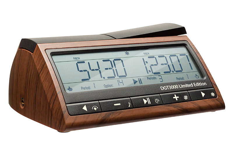 DGT 3000 Limited Edition Chess Clock – FIDE Approved Digital Tournament Timer