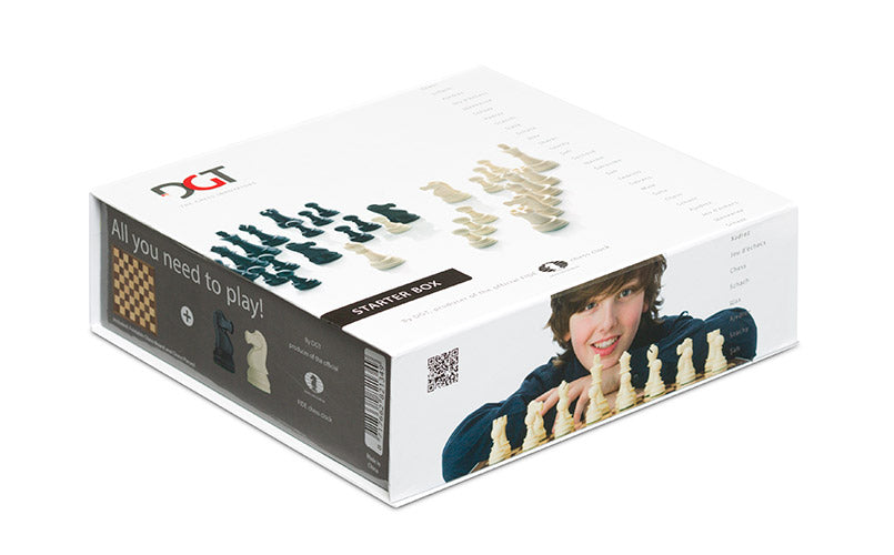 DGT Starter Box Grey - Complete Chess Set with Board and Weighted Pieces – image 7