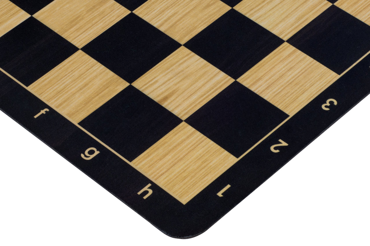 Roll-Up Chess Board No.6 – 51cm Black, Anti-Slip Rubber – image 5