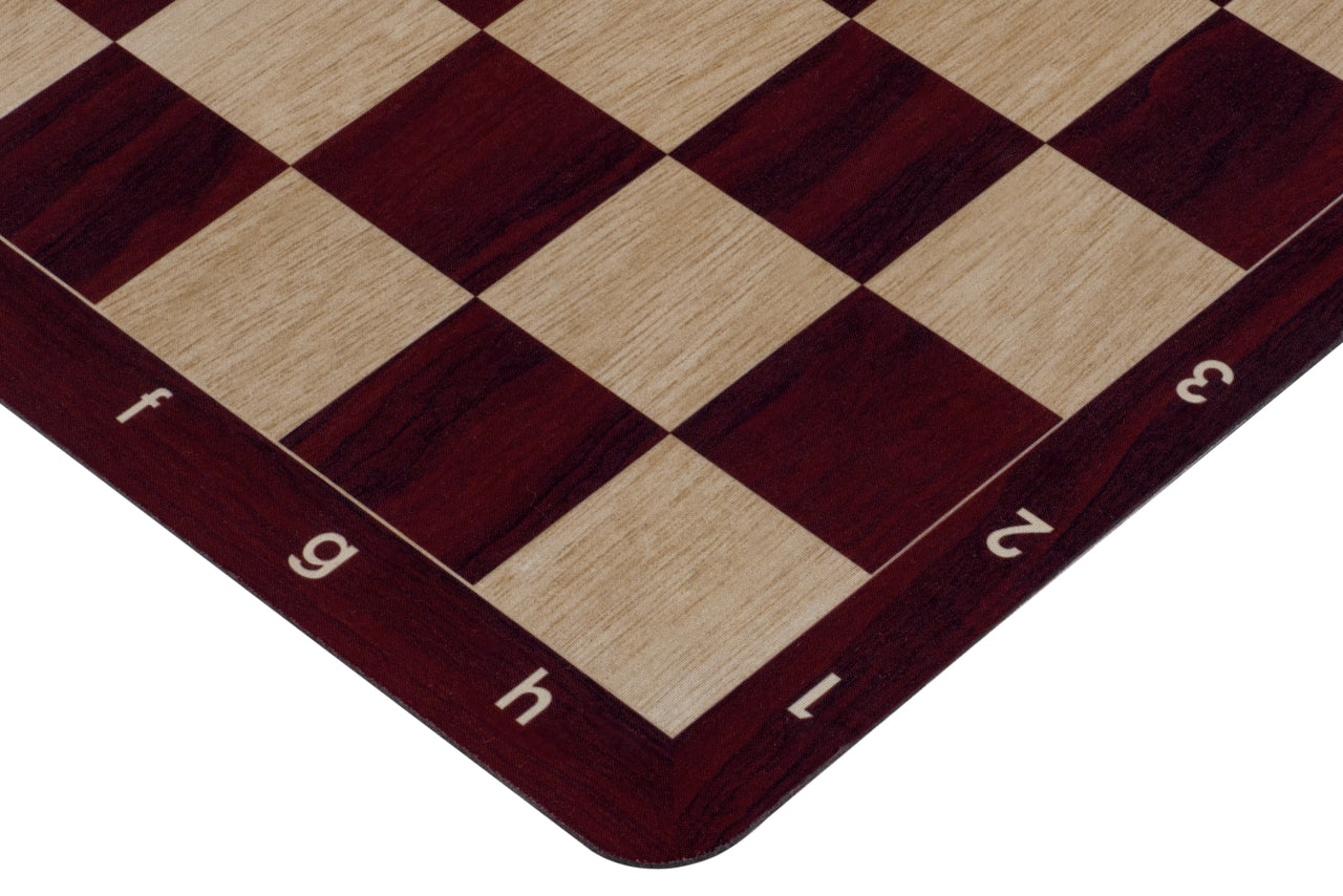 Roll-Up Chess Board No.6 – 51cm Mahogany, Anti-Slip Rubber – image 7