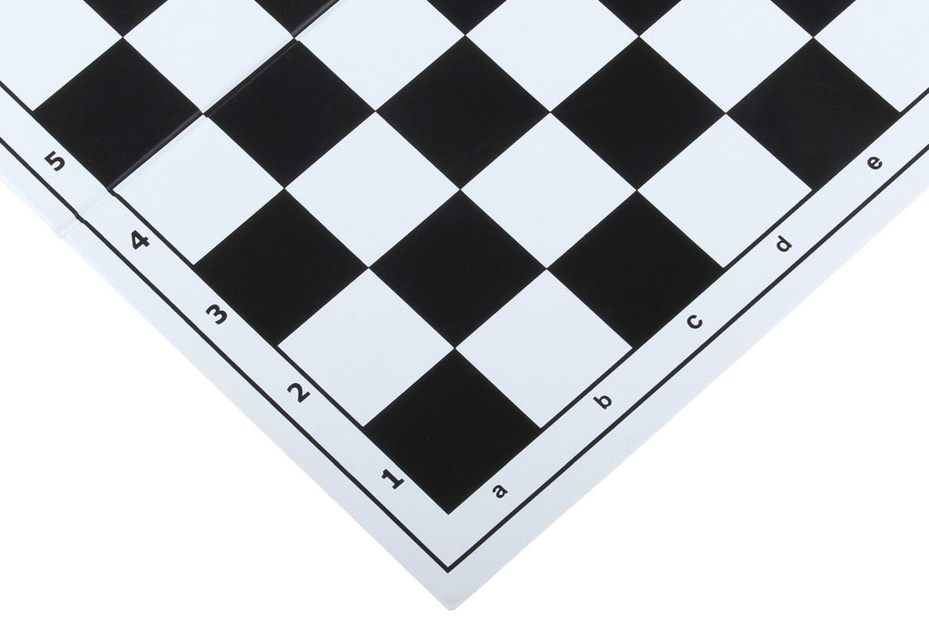 Foldable Plastic Chessboard No.4 36cm Black – 38mm Compact Travel Board – image 2