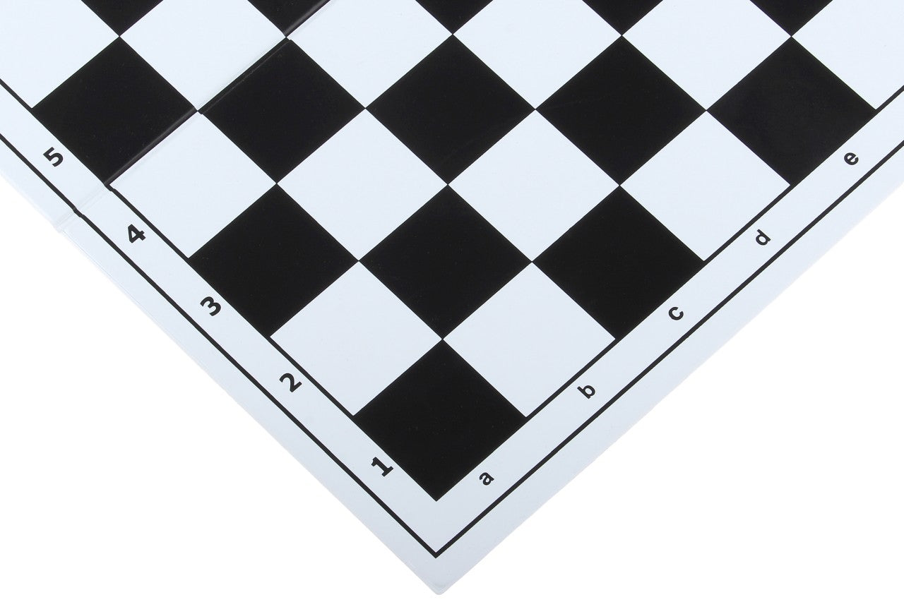 Foldable Plastic Chessboard No.4 36cm Black – 38mm Compact Travel Board – image 2