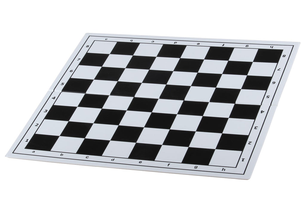 Foldable Plastic Chessboard No.4 36cm Black – 38mm Compact Travel Board – image 3