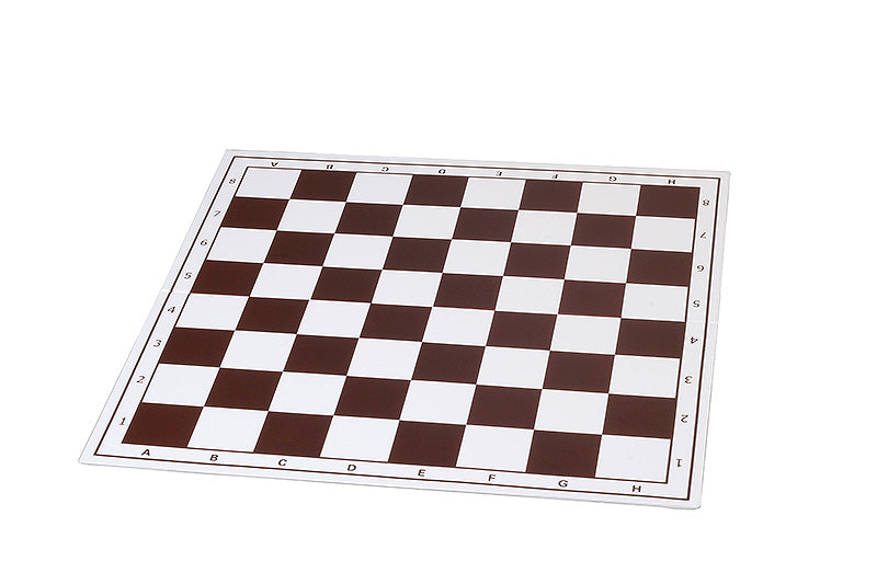 Foldable Plastic Chessboard No.4+ 43cm Brown – 45mm Tournament Squares – image 3