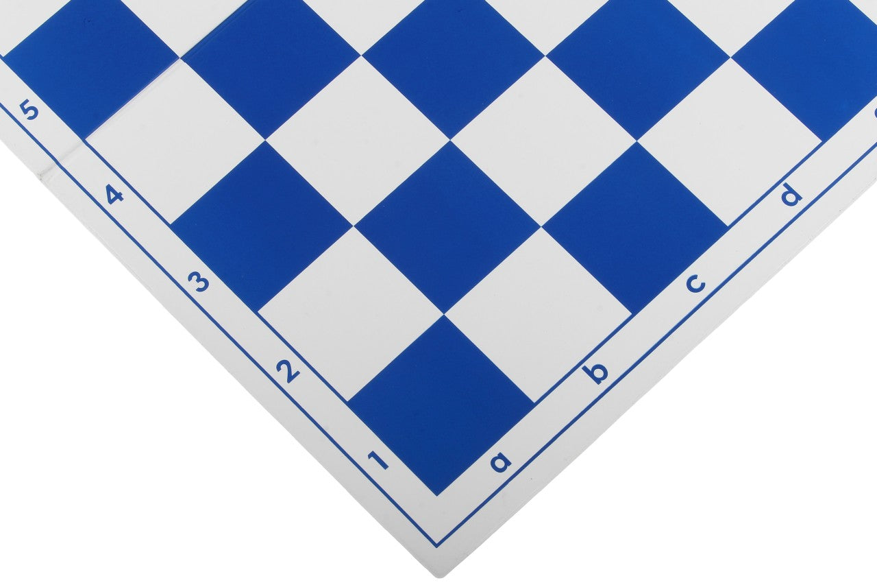 Foldable Plastic Chessboard 51cm Blue – Tournament 57mm Squares – image 2