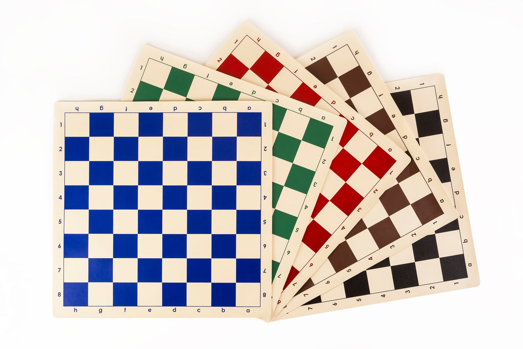 Vinyl Roll-Up Chessboard No.4 36cm Black – Portable 38mm Squares – image 4