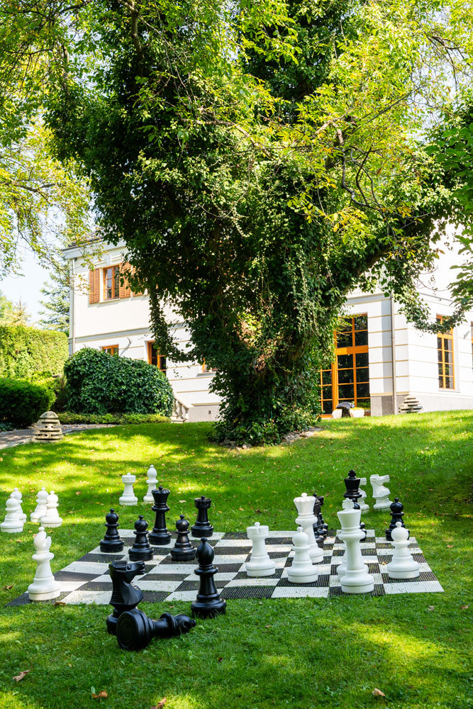 Giant Garden Chess Set 64cm King – Premium Outdoor Weather-Resistant Pieces