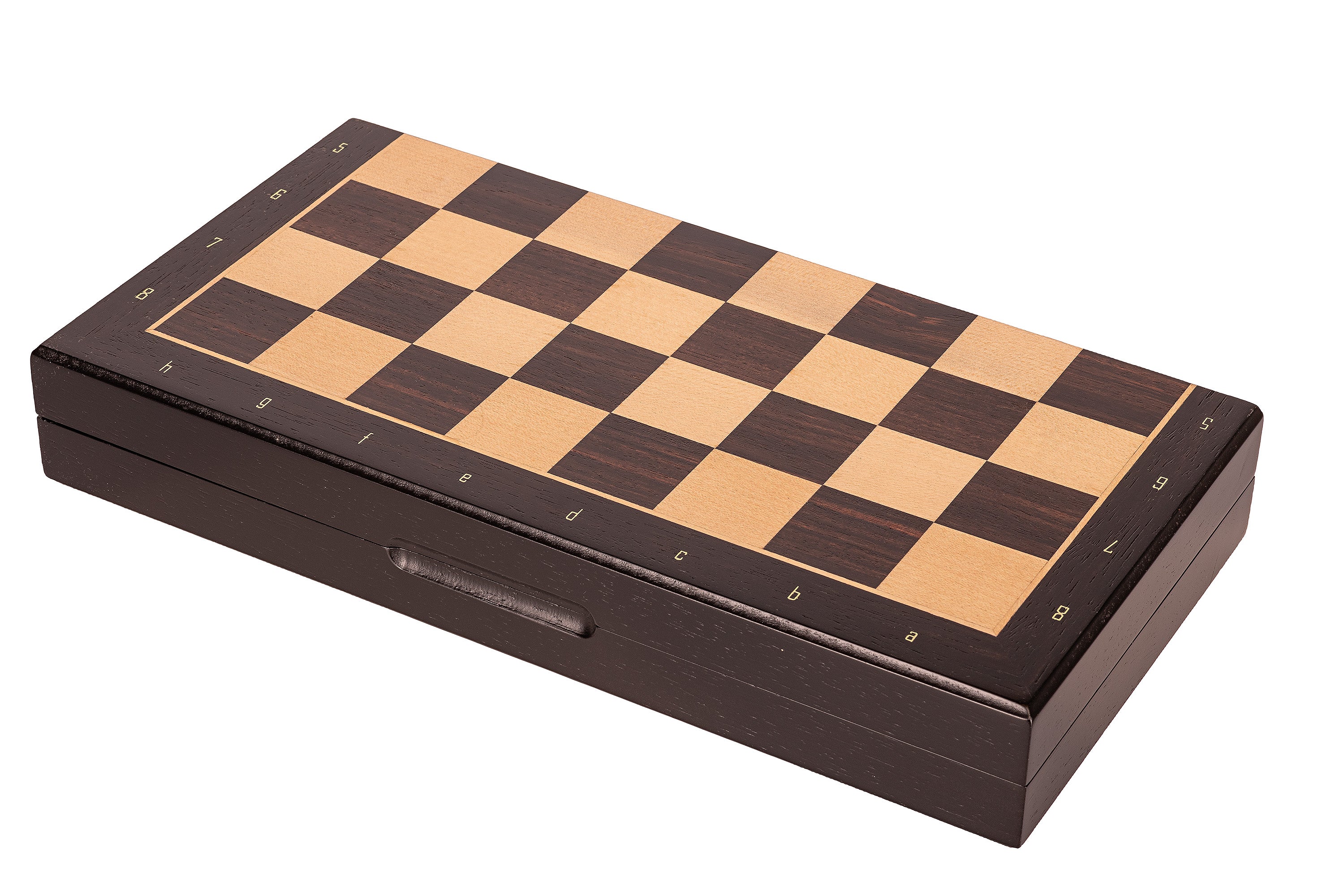 Magnetic Travel Chess Set — Black, 33×33 cm Wooden Folding Case – image 15