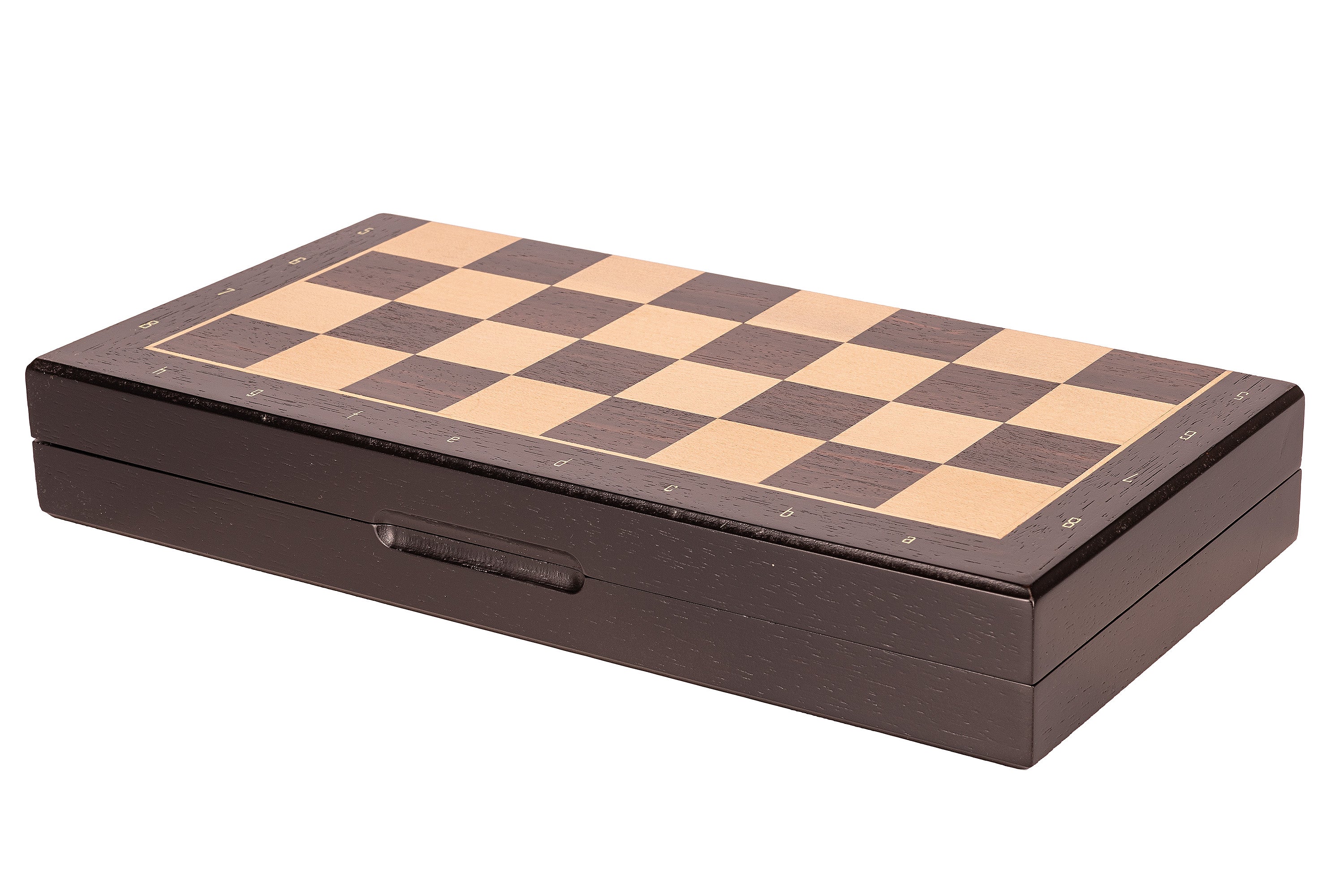 Magnetic Travel Chess Set — Black, 33×33 cm Wooden Folding Case – image 16