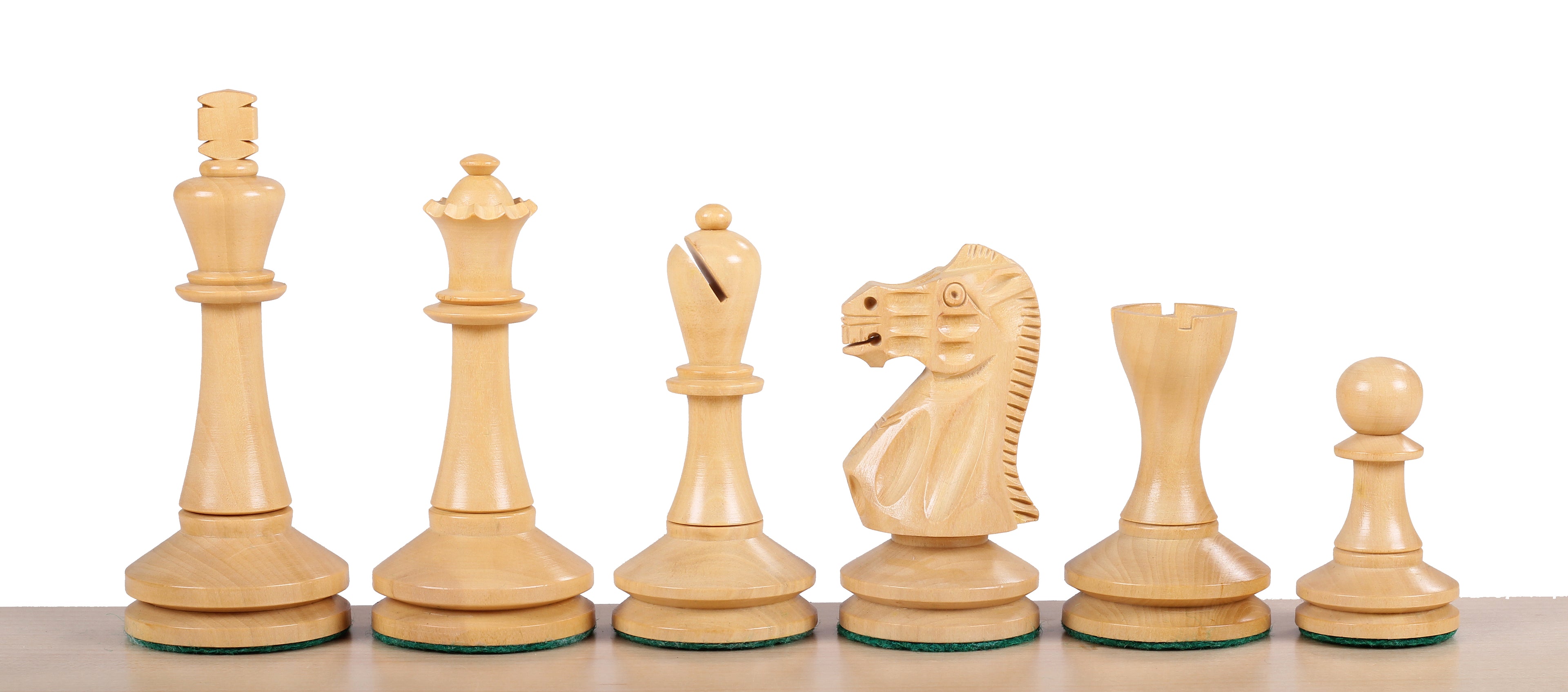 Blackmore Chess Pieces 4" – Acacia & Boxwood Weighted Premium Set – image 3