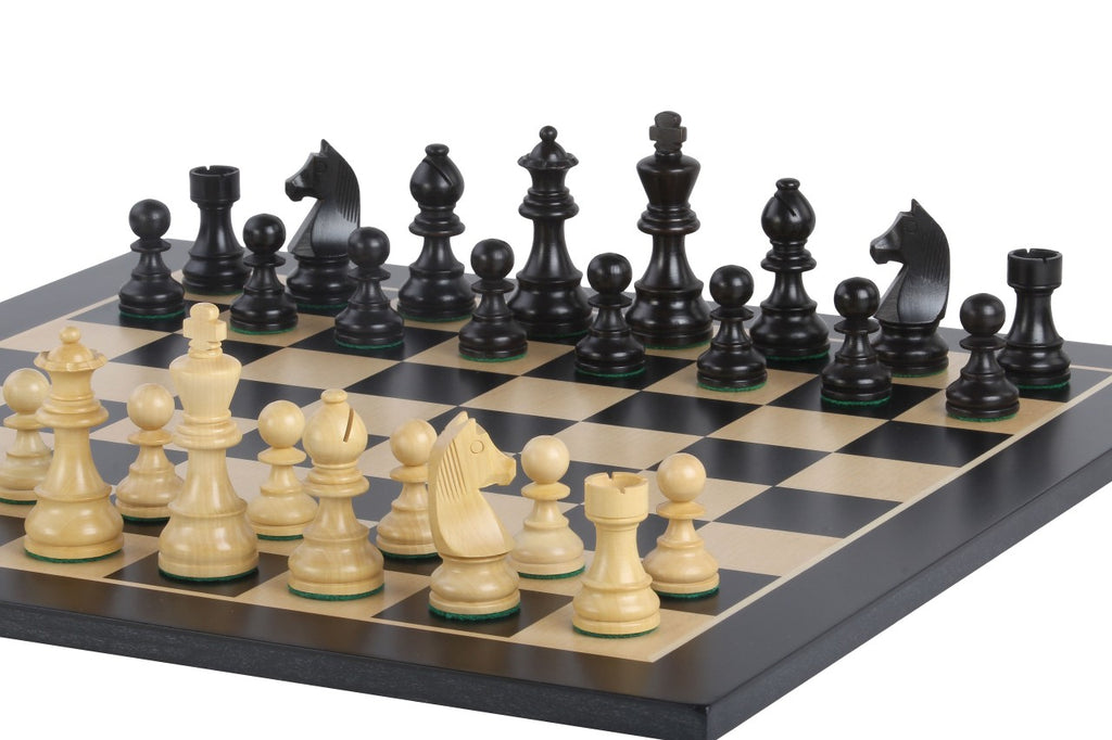 Timeless Tournament Chess Set No.5 - 48x48cm with German Knight 3.5" Pieces – image 2