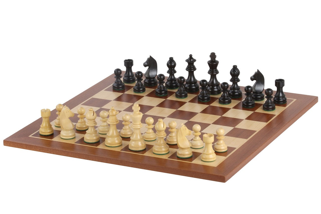 Timeless Chess Set – Mahogany Board 50mm & King 90mm Pieces – image 8