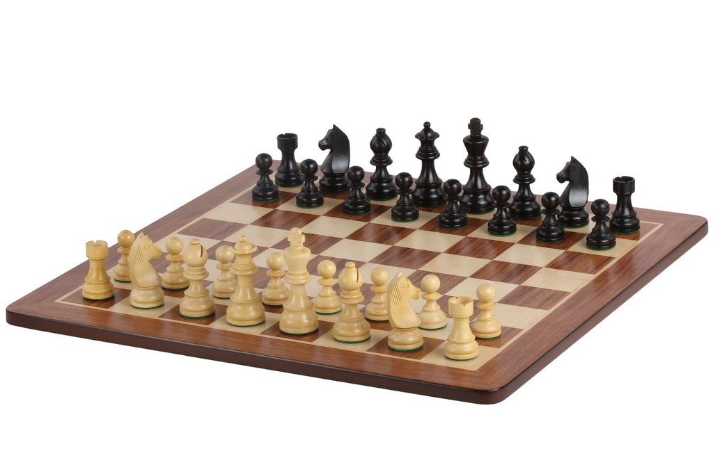 Timeless Chess Set – Padauk Board 50mm & King 90mm Pieces – image 8