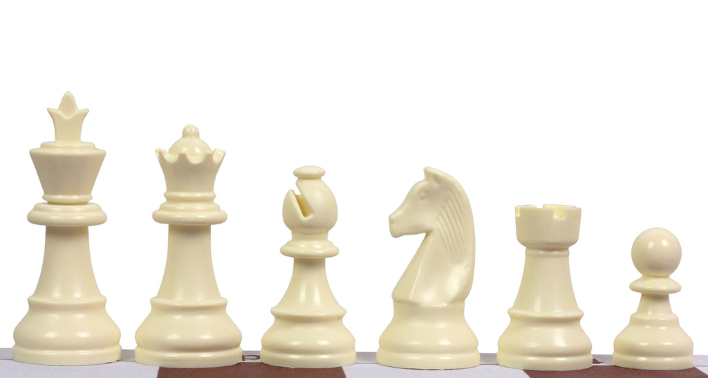Staunton Plastic Chess Pieces 85mm King – Tournament Standard – image 2