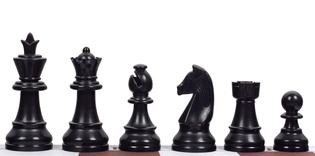 Staunton Plastic Chess Pieces 85mm King – Tournament Standard – image 3