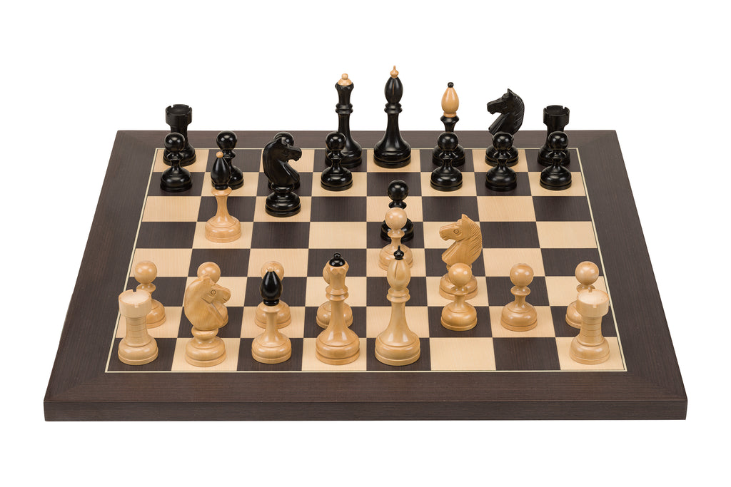 Chess Pieces Electronic DGT Czech Club - Weighted Wooden Pieces for E-Boards – image 4