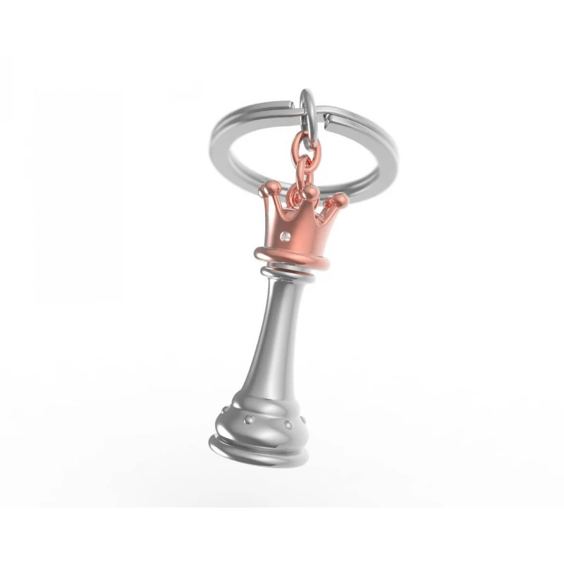 Chess Pendant Queen Design – by Meta[l]morphose